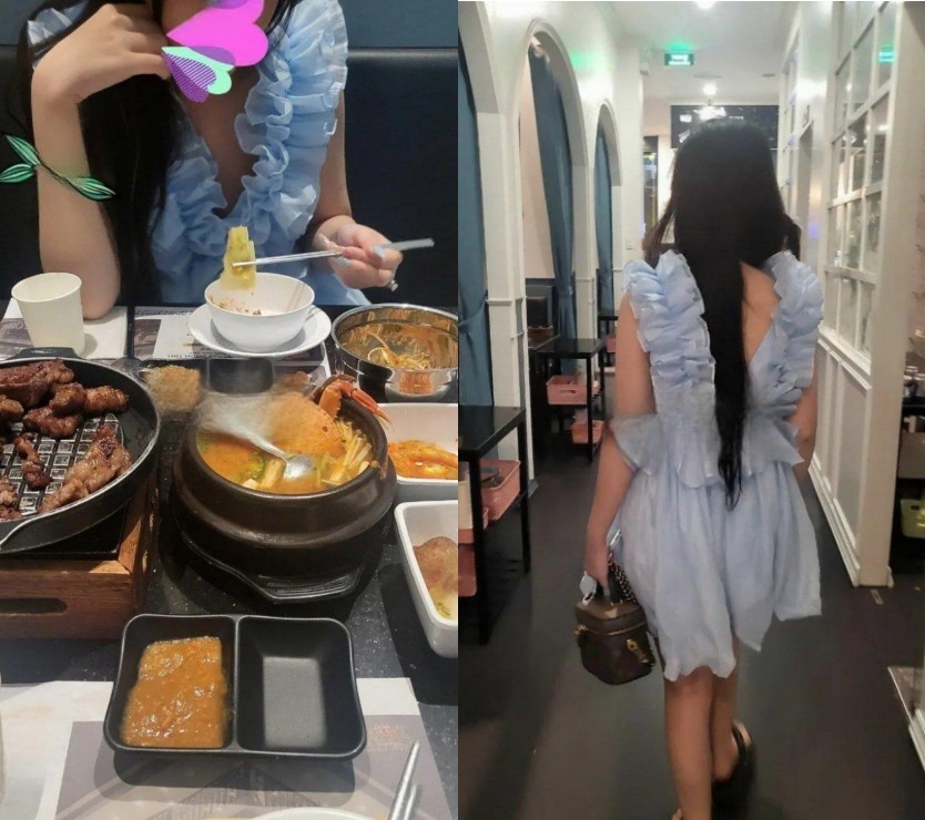 Vụng trộm sợ bị bắt gặp nên che thân
